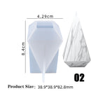 DIY Candles Mould wax Candles mold Aromatherapy Plaster Candle 3D Silicone Mold Handmade Soy Cube Soap Molds