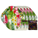 LECY ECO LIFE Reusable menstrual pads organic bamboo pantyliner 5 pieces with one waterproof storage bag size 7inch