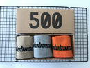 3 pares de calabasas con estilo divertido hip hop skateboard Kanye West calcetines happy street fashion hombres tripulación deportes calcetines de algodón
