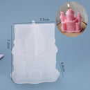 DIY Candles Mould wax Candles mold Aromatherapy Plaster Candle 3D Silicone Mold Handmade Soy Cube Soap Molds