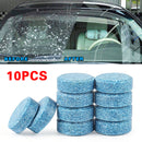 10/20/40 Pcs Car Solid Cleaner Effervescent Tablets Spray Cleaner Car Window Windshield Glass Cleaning Auto Accessories