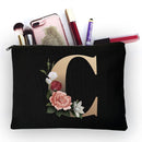 Girl Makeup Bag Golden Letter Pattern Classic Organizer Bag Pouches for Travel Bags Pouch Women&