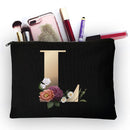Girl Makeup Bag Golden Letter Pattern Classic Organizer Bag Pouches for Travel Bags Pouch Women&