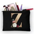 Girl Makeup Bag Golden Letter Pattern Classic Organizer Bag Pouches for Travel Bags Pouch Women&