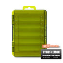 MEREDITH Angelbox 12 Fächer Angelzubehör Köderhakenboxen Aufbewahrung Doppelseitige hochfeste Angelbox