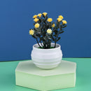 Mini plantas artificiales de Aloe, bonsái, pequeño árbol simulado, maceta, plantas, flores falsas, mesa de oficina, adornos en maceta, decoración del jardín del hogar