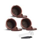 Cápsula de café reutilizable icafilas Nescafé Dolce Gusto filtros con malla Dolci Gusto Pod Cup para máquina de café herramienta Tamper
