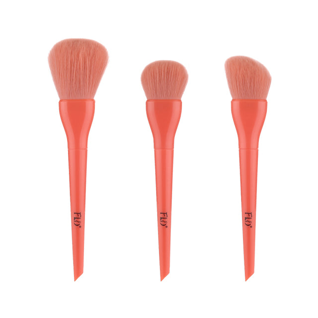 FLD Candy Makeup Brushes Set Face Foundation Powder Eye Shadow Eyebrow Highlight Kabuki Blending Brush Beauty Cosmetic Tools