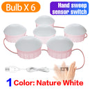 LED Vanity Mirror Light USB Makeup Vanity Light Cosmetic Hollywood Bulb Dimmable LED Wall Mirror Lamp Bathroom Dressing Table