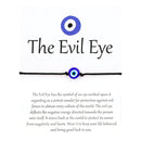 Amuleto clásico Evil Nazar Eye Charm Bracelet Red Black String Rope Pulseras de amistad trenzadas para mujeres Joyería de declaración