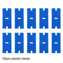 10/20pcs Razor Blade Tint Wrap Glue Squeegee Remover Cleaner  Ceramic Glass Car Window Viny Film Sticker Cleaning Razor Scraper