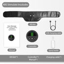 Estimulador muscular EMS, cinturón Abdominal, entrenador, pantalla LCD, Abs, entrenamiento físico, gimnasio en casa, pérdida de peso, adelgazamiento corporal, entrenamiento del vientre