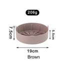 AirFryer-Silikon-Topf, quadratisch, Luftfritteusen, Ofen, Backblech, Brot, gebratenes Huhn, Pizzakorb, Unterlage, Ersatz-Grillpfanne, Zubehör