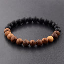 Natural Black Onyx with Tiger eye Stone Beads Bracelets Men Jewelry 2021 New Lovers Obsidian Energy Balance Bracelet Pulseras