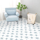 10Pcs Bathroom Kitchen Bedroom Floor Stickers Self-Adhesive Wear-Resistant Waterproof Non-Slip Stickers Toilet Tile Stickers