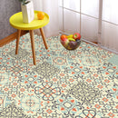 10Pcs Bathroom Kitchen Bedroom Floor Stickers Self-Adhesive Wear-Resistant Waterproof Non-Slip Stickers Toilet Tile Stickers