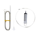 Agujero de drenaje del refrigerador Removedor de obstrucciones Limpieza de dragado Cepillo de fregado de refrigerador flexible Herramienta de limpieza del hogar de dragado de agua