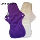 Lecy Eco Life reusable menstrual pads for heavy flow 1pc 13&quot; Flamingo printed night use, large size breathable women cloth pads