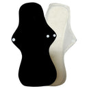 Lecy Eco Life reusable menstrual pads for heavy flow 1pc 13&quot; Flamingo printed night use, large size breathable women cloth pads