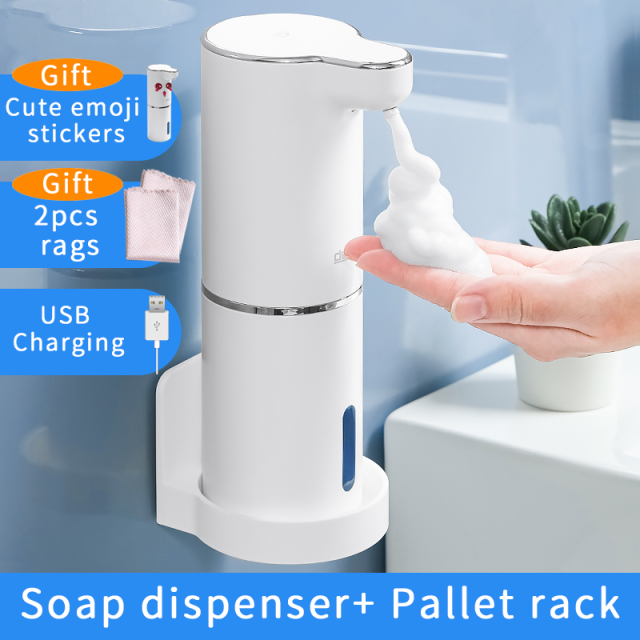New Multifunctional Bathroom Soap Dispenser Intelligent Sensing Foam Soap Dispenser High Quality USB Charger Hand Sanitizer