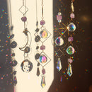 Prism Suncatcher,Hanging Window Crystals,Rainbow Light Catcher,Crystal Sun 50mm Catcher,Summer Gift,Octagon Beads