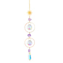 Prism Suncatcher,Hanging Window Crystals,Rainbow Light Catcher,Crystal Sun 50mm Catcher,Summer Gift,Octagon Beads