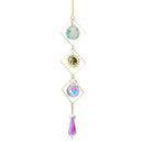 Prism Suncatcher,Hanging Window Crystals,Rainbow Light Catcher,Crystal Sun 50mm Catcher,Summer Gift,Octagon Beads