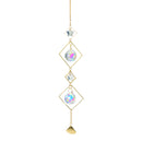 Prism Suncatcher,Hanging Window Crystals,Rainbow Light Catcher,Crystal Sun 50mm Catcher,Summer Gift,Octagon Beads