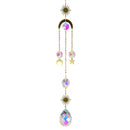 Prism Suncatcher,Hanging Window Crystals,Rainbow Light Catcher,Crystal Sun 50mm Catcher,Summer Gift,Octagon Beads