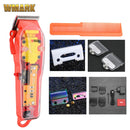 2021 WMARK New Model NG-108 Rechargeable Hair Cutting Machine Hair Clippers Trimmer Transparent Cover White Or Red Base 7300rpm