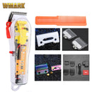2021 WMARK New Model NG-108 Rechargeable Hair Cutting Machine Hair Clippers Trimmer Transparent Cover White Or Red Base 7300rpm