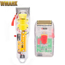 2021 WMARK New Model NG-108 Rechargeable Hair Cutting Machine Hair Clippers Trimmer Transparent Cover White Or Red Base 7300rpm