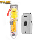 2021 WMARK New Model NG-108 Rechargeable Hair Cutting Machine Hair Clippers Trimmer Transparent Cover White Or Red Base 7300rpm