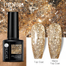 UR SUGAR 7.5ml Reflective Glitter Gel Nail Polish Winter Color Sparkling Sequins Soak Off UV LED Varnish Nail Art Decoration