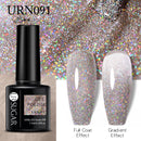 UR SUGAR 7.5ml Reflective Glitter Gel Nail Polish Winter Color Sparkling Sequins Soak Off UV LED Varnish Nail Art Decoration