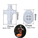 Moon Shape Wine Glass Tray Mold Candlestick Silicone Molds DIY Crystal Epoxy Resin Mould Ceramic Clay Casting Mold Home Decor