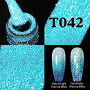 UR SUGAR 7.5ml Reflective Glitter Gel Nail Polish Winter Color Sparkling Sequins Soak Off UV LED Varnish Nail Art Decoration