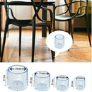 4 Uds. De gorros para patas de silla, cubierta antideslizante para pies de silla, almohadilla gruesa para pies de muebles, pata de mesa, cubierta protectora para taburete