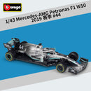 Bburago 1:43 2021 F1 Red Bull Racing RB16B 33 # Max Verstappen 11 # Sergio Perez Fórmula uno Simulación de aleación súper modelo de coche de juguete