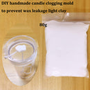 1 Roll 200 Feet 61M White Candle Wick Cotton Candle Woven Wick  For DIY Candle Making Material Smokeless Wax Pure Cotton Core