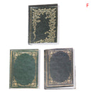 Hot！3pcs/set 1:12 Dollhouse Miniature Classical Book Scene Model Accessories Toys