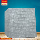 12 uds, autoadhesivo, impermeable, Fondo de TV, papel tapiz de ladrillo, pegatina de pared 3D, papel tapiz para habitación, Mural decorativo para dormitorio