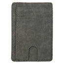 THINKTHENDO Slim RFID Blocking Leather Wallet Credit ID Card Holder Purse Money Case for Men Women 2020 Fashion Bag 11.5x8x0.5cm