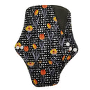 [LECY ECO LIFE] bamboo charcoal fleece inner lady cloth menstrual pads Flamingo printed,Reusable waterproof Mummy pads for Women