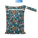 EezKoala Mini Wet Bag For Baby Cloth Diaper Bag For Menstrual Pads 18X25cm,Zipper Waterproof Reusable and Washable Wetbag