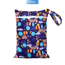 EezKoala Mini Wet Bag For Baby Cloth Diaper Bag For Menstrual Pads 18X25cm,Zipper Waterproof Reusable and Washable Wetbag