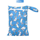 EezKoala Mini Wet Bag For Baby Cloth Diaper Bag For Menstrual Pads 18X25cm,Zipper Waterproof Reusable and Washable Wetbag