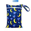 EezKoala Mini Wet Bag For Baby Cloth Diaper Bag For Menstrual Pads 18X25cm,Zipper Waterproof Reusable and Washable Wetbag