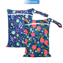 EezKoala Mini Wet Bag For Baby Cloth Diaper Bag For Menstrual Pads 18X25cm,Zipper Waterproof Reusable and Washable Wetbag