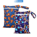 EezKoala Mini Wet Bag For Baby Cloth Diaper Bag For Menstrual Pads 18X25cm,Zipper Waterproof Reusable and Washable Wetbag